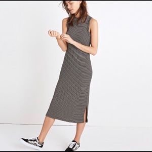 Madewell Striped Ribbed Tank Dress